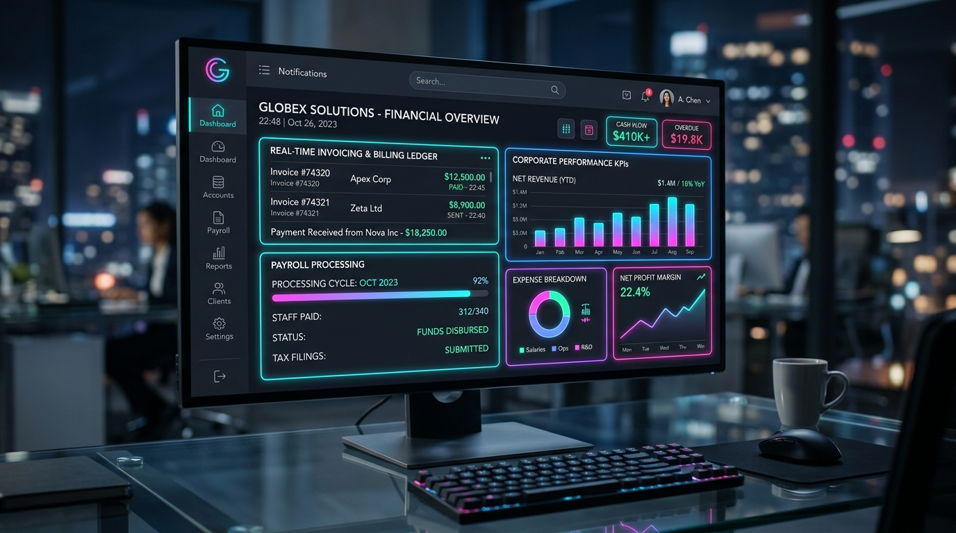 TekCore Solutions Accounting Division Systems